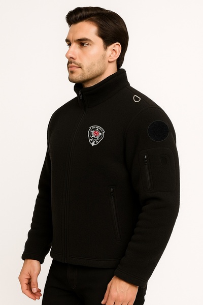 ARTHUR Kışlık Erkek Nakış İşlemeli 5 Cepli Göğüsten Logolu Özel Güvenlik Poları