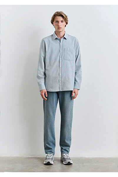 Mavi Ριγέ πουκάμισο Regular Fit / Κανονική εφαρμογή 0211696-90915