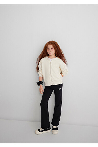 Mavi Flared Leg Black Sweatpants 7010035-900