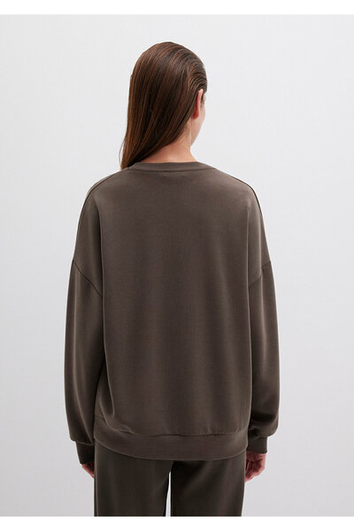 Mavi Φούτερ Lux Touch TENCEL TM Modal καφέ 168837-90707