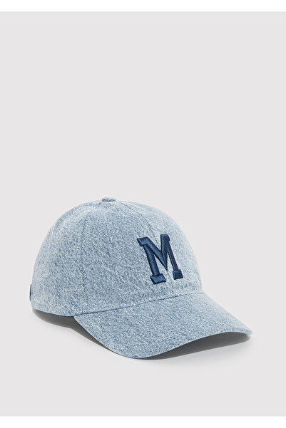 Mavi M Logo Nakışlı Açık Denim Şapka 1913467-82324