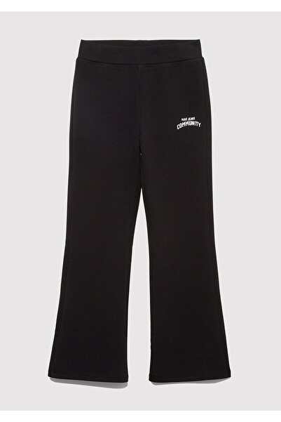 Mavi Flared Leg Black Sweatpants 7010035-900