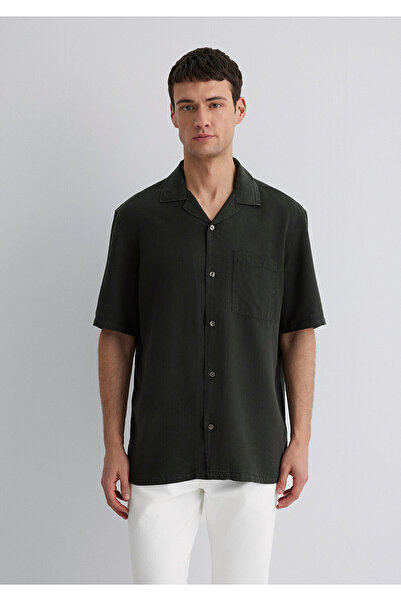 Mavi Short Sleeve Green Shirt Regular Fit 0211520-71587