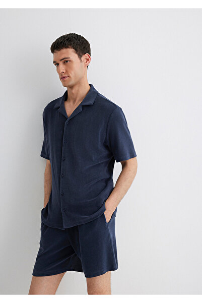 Mavi Men's Dark Gray M0211565-82183 Short Sleeve Shirt