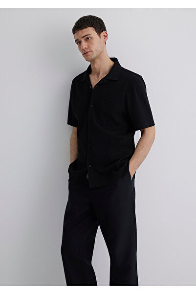 Mavi Black Shirt Regular Fit 0211552-900