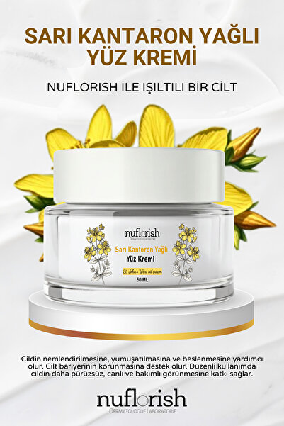 nuflorish DERMATOLOGUE LABORATORIE Sarı Kantaron Yağlı Yoğun Bakım Ve Nemlend...