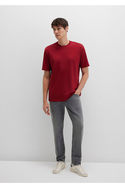 Mavi Red Basic T-Shirt Loose Fit / Loose Relaxed Fit 066249-89065