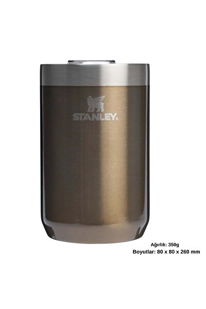 Stanley The Everyday Camping Cup 0.35 Lt Thermos Mug Camping Cup Flask Brown