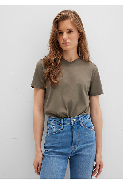 Mavi Khaki Basic T-Shirt Slim Fit / Slim Fit 1613536-86961