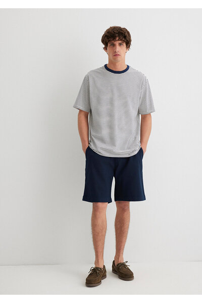 Mavi Navy Blue Shorts 0410273-80872