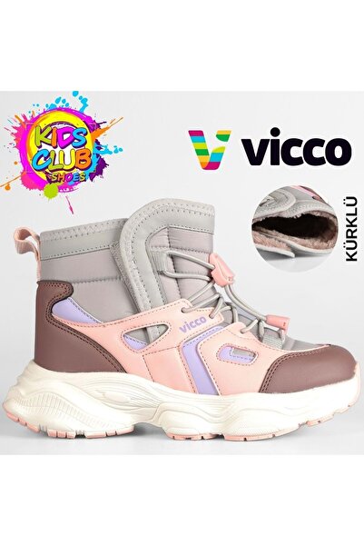 Vicco 943.P25K.502 Tog Silver Lightweight Comfortable Girls' Boots