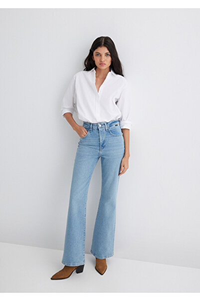 Mavi Los Angeles Blue Premium Light Blue Jean Pants 1010349-90442