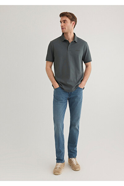 Mavi Black Men's Green Polo T-Shirt 0612520 -71598