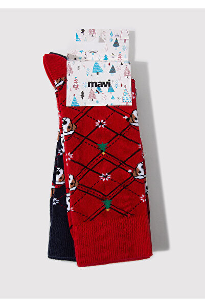 Mavi Șosete roșii tematice de Anul Nou 0911770-70463