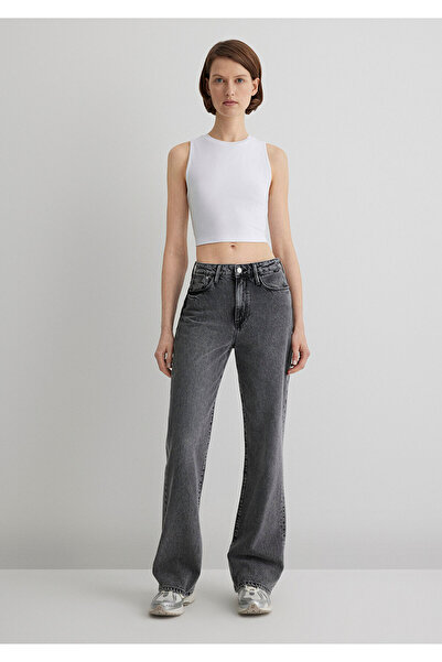 Mavi Victoria Classic Denim Dark Gray Jean Trousers 101072 -89232