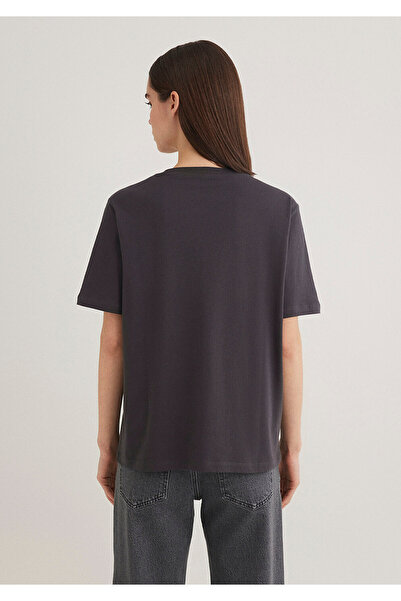 Mavi Τυπωμένο T-Shirt Anthracite Regular Fit 1612978 -86952