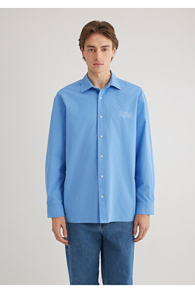 Mavi Mvjns Embroidered Shirt Loose Fit / Loose Relaxed Cut 0211432-70874