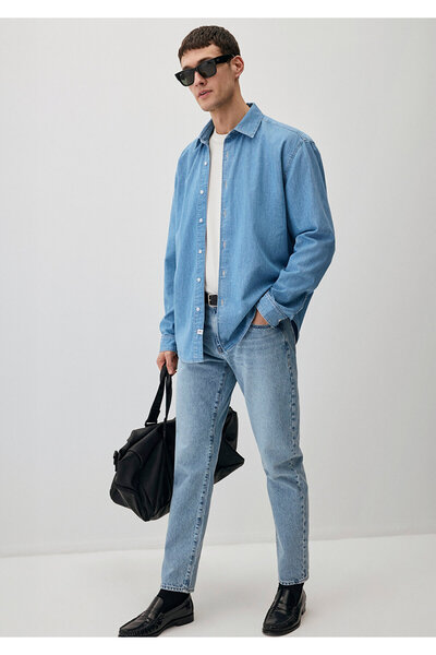 Mavi London Premium Blue Light Jean Παντελόνι 0010172-89642