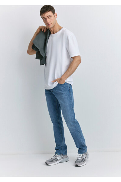 Mavi Martin 90er Jahre Vintage Hellblaue Jeanshose 0037889554