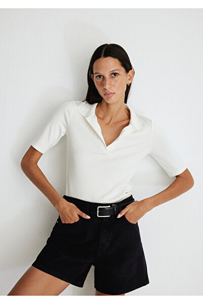 Mavi Verna 90S Black Jean Shorts 1410059 -87084