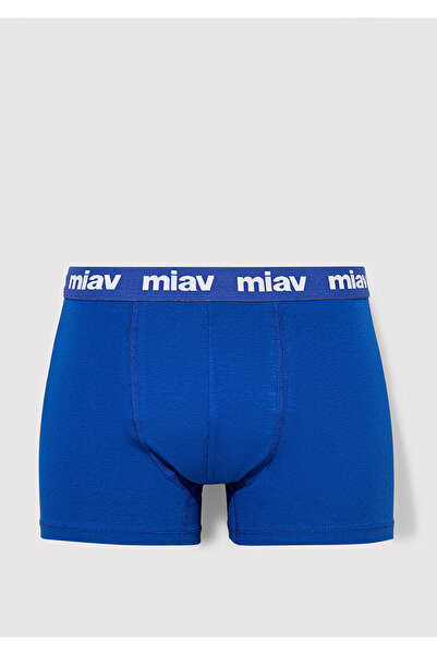 Mavi Miav bedruckte blaue Boxershorts 0911852 -82907
