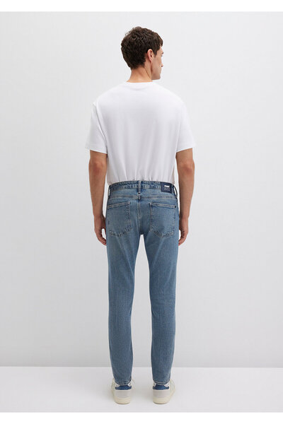 Mavi Pantaloni de blugi James Classic Denim Puslu Indigo Mavisi 0042489278