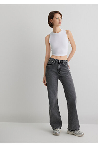 Mavi Victoria Classic Denim Dark Gray Jean Trousers 101072 -89232