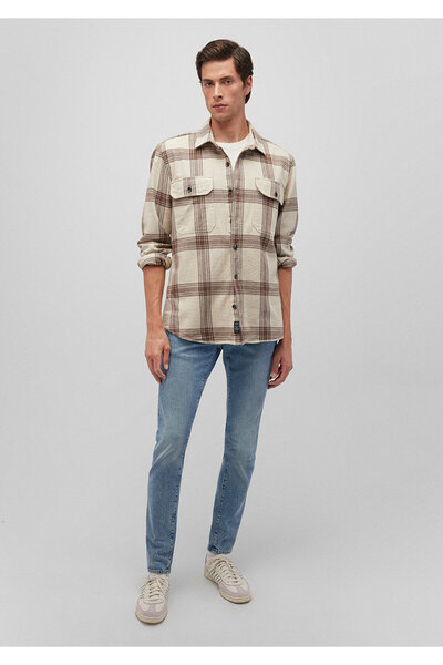 Mavi Checked Brown Shirt Regular Fit / Regular Fit 0211275 -88671