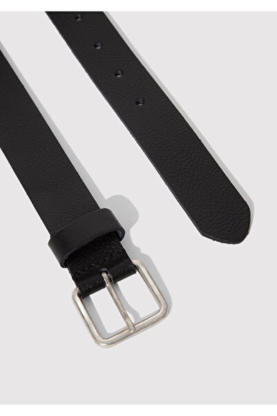 Mavi Schwarzer Ledergürtel 0911877 -900