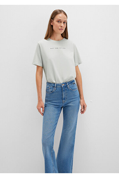 Mavi T-shirt z nadrukiem w kolorze zielonym, regularny krój / normalny krój 1613147-70148