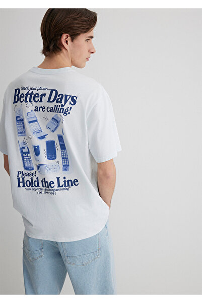 Mavi Better Days Printed Outdoor T-Shirt Loose Fit / Loose Relaxed Fit 0612462-70793