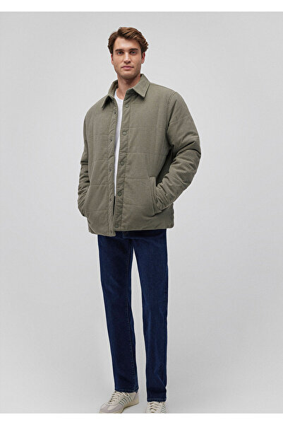 Mavi Χακί καπιτονέ βελούδινο μπουφάν - Loose Fit Loose Fit 0110458-85485