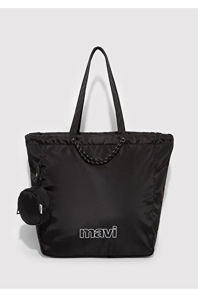 Mavi Black Shoulder Bag with Logo Detail 1911306 -900