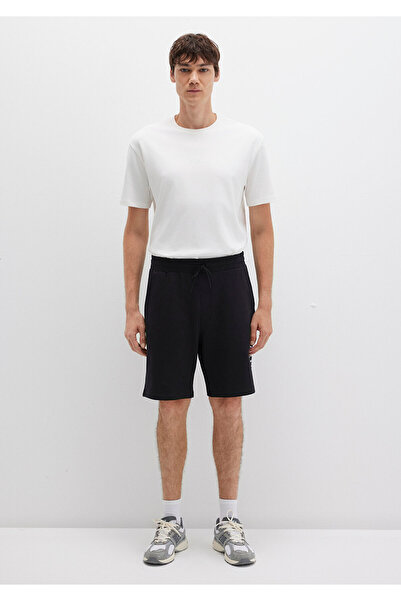 Mavi Μαύρο εμπριμέ σορτς -0410225-900