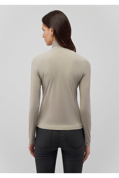 Mavi Sporty Lux High-Rise Gray Polyamide T-Shirt Fitted / Fitted Cut 1612867-70352