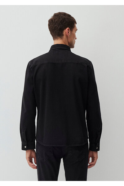 Mavi Ted Dark Denim Jean πουκάμισο - Slim Fit, Slim Fit 0210909 -87934