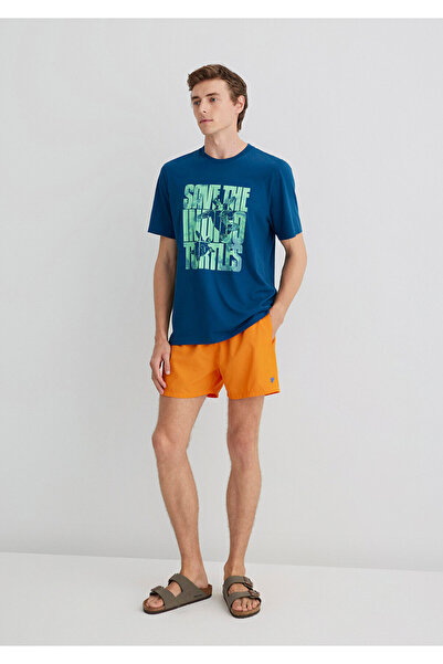 Mavi Orange Indigo Turtles Meeresshorts - 0911483 -71385