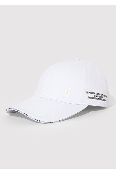 Mavi Pro Logo Detaylı Beyaz Şapka 0911518-620