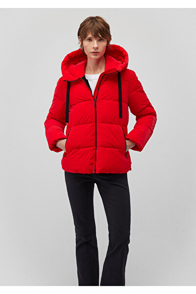 Mavi Hooded Red Puffer Jacket 1110043-81773