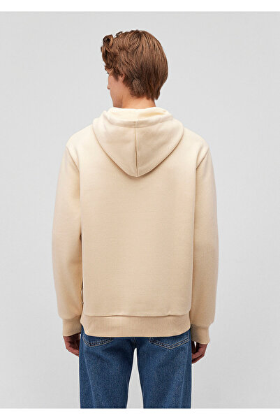 Mavi Φούτερ με λογότυπο με κουκούλα μπεζ 0610960-70003