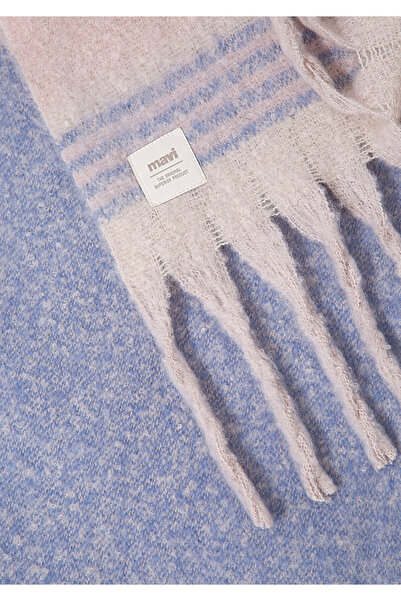 Mavi Barevná přikrývka šátek 198920-34525