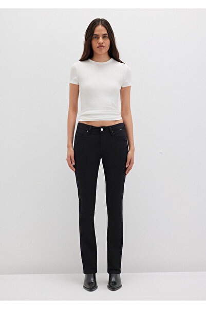 Mavi Mona Casual – černé džínové kalhoty 1049783049