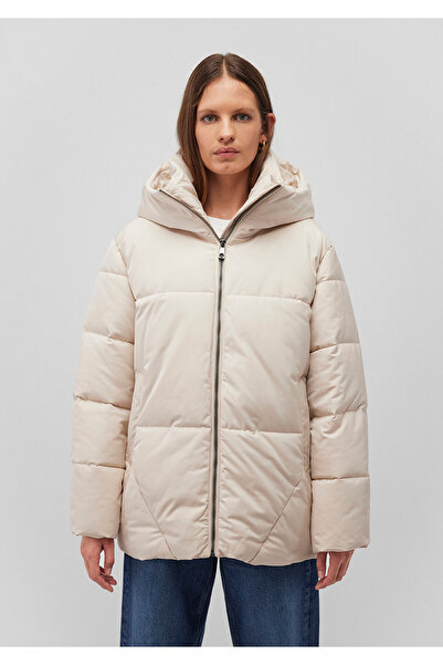 Mavi Bunda Béžová Puffer s kapucí 1110075-70143