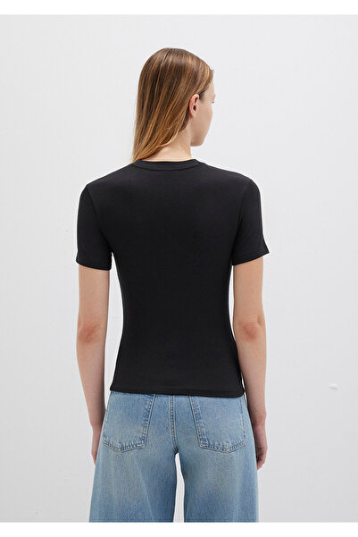 Mavi Μπλουζάκι Lux Touch Black Modal - Fitted Cut 1600963 -900