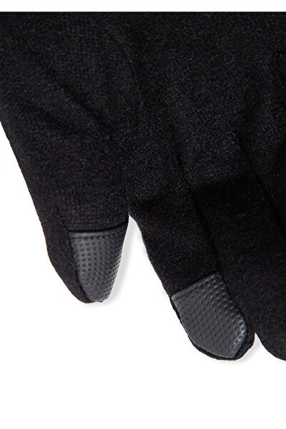 Mavi Wool Blend Black Gloves 0911142-900