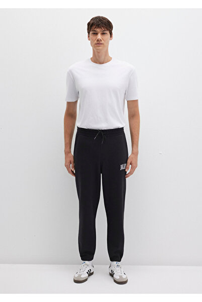 Mavi Logo Printed Black Sweatpants 0010207-900