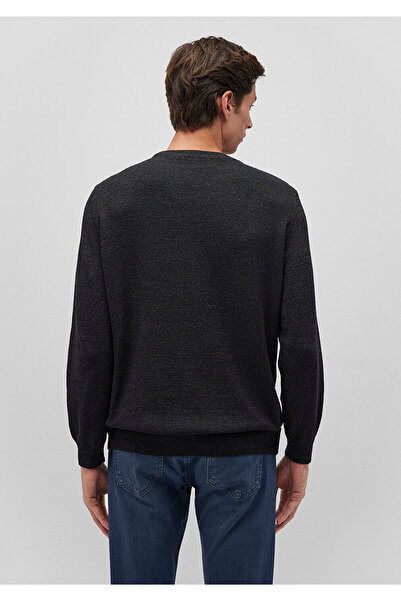 Mavi Crew Neck Black Basic Sweater Slim Fit / Slim Fit 070781 -900