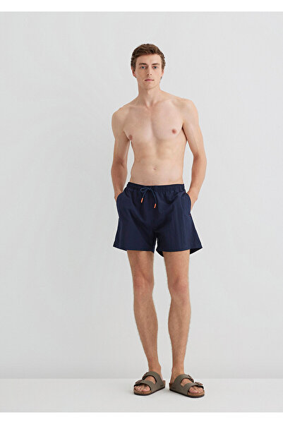Mavi Marineblaue kurze Badeshorts 0910879-83097