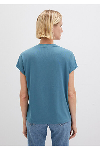 Mavi Viskose-T-Shirt mit V-Ausschnitt - Regular Fit167714-70753