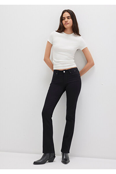 Mavi Mona Casual – černé džínové kalhoty 1049783049